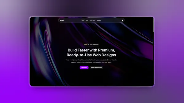 Templix - Professional Marketplace Template preview 1