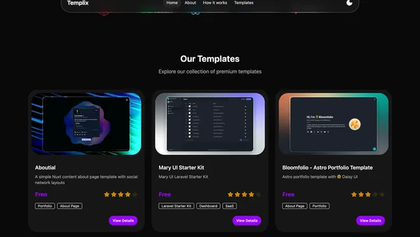 Templix - Professional Marketplace Template preview 3