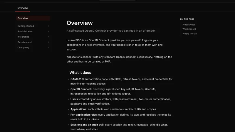 Laravel SSO Starter Kit - Image 3