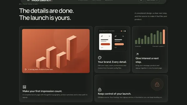 Mobi Launch - Premium Astro App Launch Template preview 3