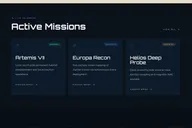 AEON / SPACE - Cinematic Space Agency Template thumbnail 3