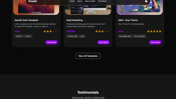 Templix - Professional Marketplace Template preview 4