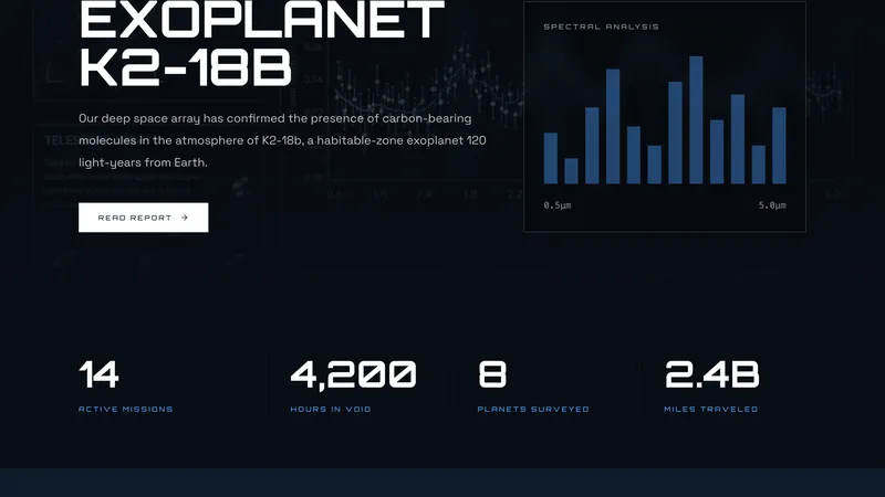 AEON / SPACE - Cinematic Space Agency Template - Image 4